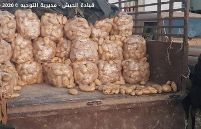 توقيف جرار زراعيّ محمل بكمية من البطاطا المهرّبة إلى لبنان بطريقة غير شرعية