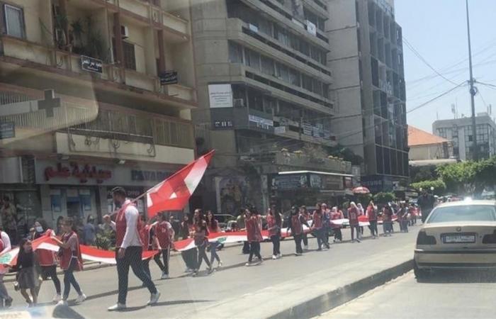انطلاق مسيرة من ساحة النور باتجاه شوارع طرابلس