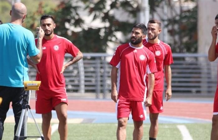 اختبار بدني لـ 12 لاعباً من منتخب لبنان لكرة القدم