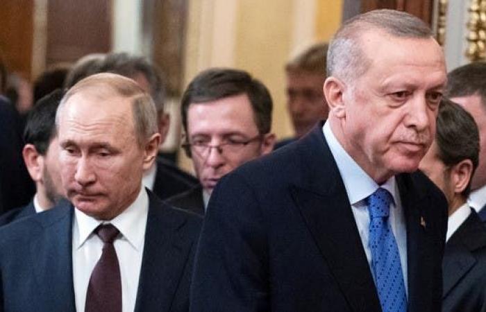 بوتين يعبر لأردوغان عن قلقه من تزايد المرتزقة في كاراباخ