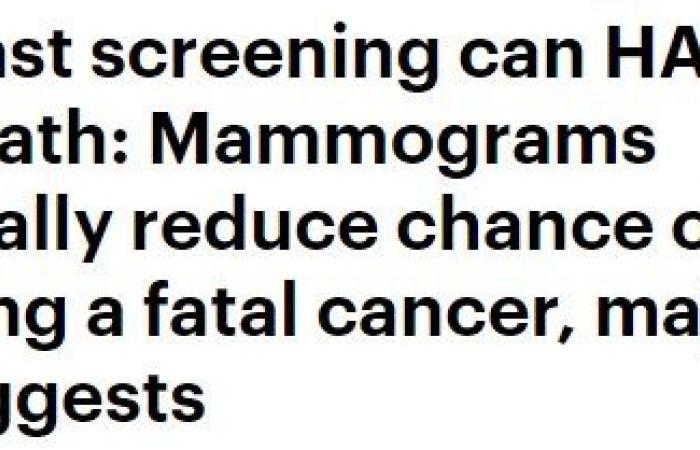 دراسة بريطانية: أشعة الماموجرام تقلل خطر وفاة النساء بسرطان الثدى