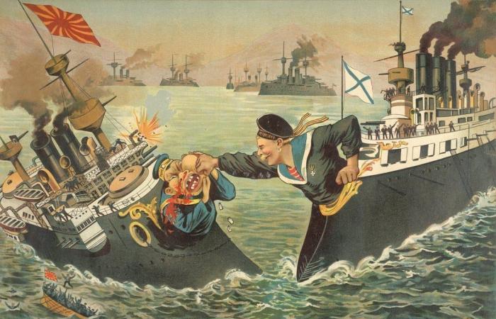 بهجوم استمر يومين.. دمّرت اليابان البحرية الروسية