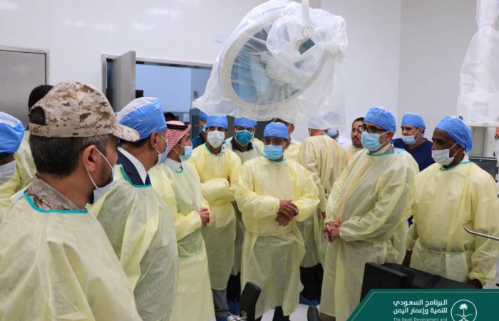 "إعمار اليمن" يفتتح مركز عناية مركزة بمستشفى الغيضة بالمهرة 