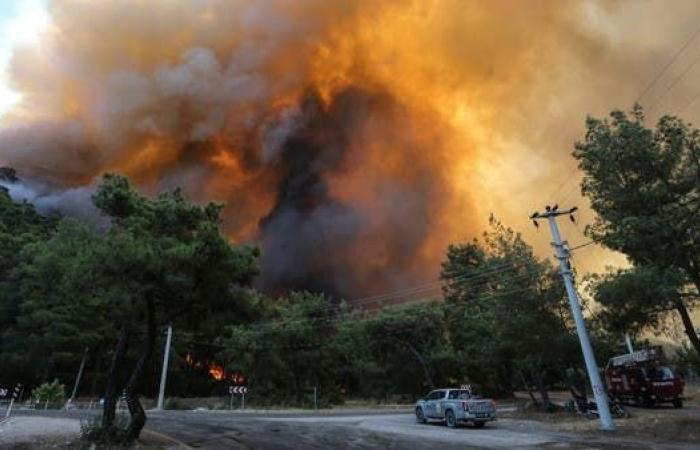 ضحايا حرائق غابات تركيا بارتفاع.. وأردوغان يعلن 4 ولايات "مناطق منكوبة"
