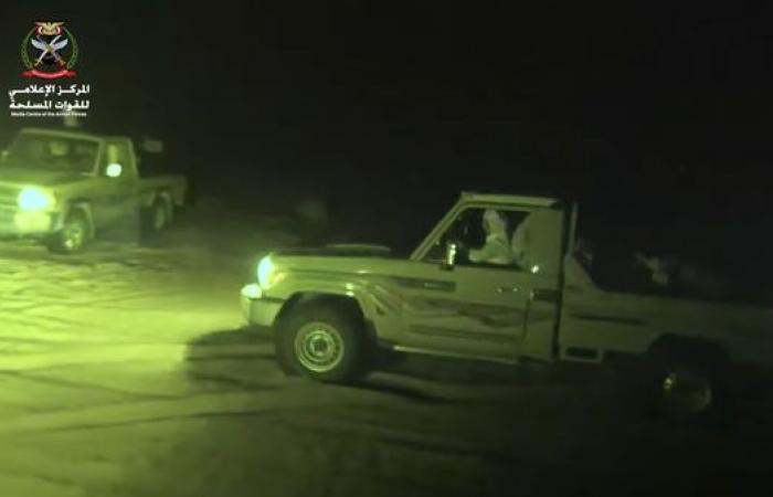 فيديو.. اقتحام الجيش مواقع حوثية وفرار الميليشيا في مأرب