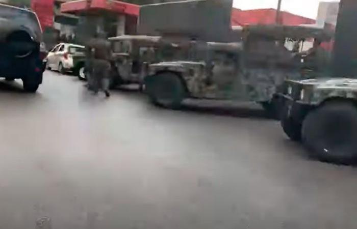 بالفيديو: آليات عسكرية ‏تزامناً ‏مع كلمة باسيل في ميرنا الشالوحي ‏