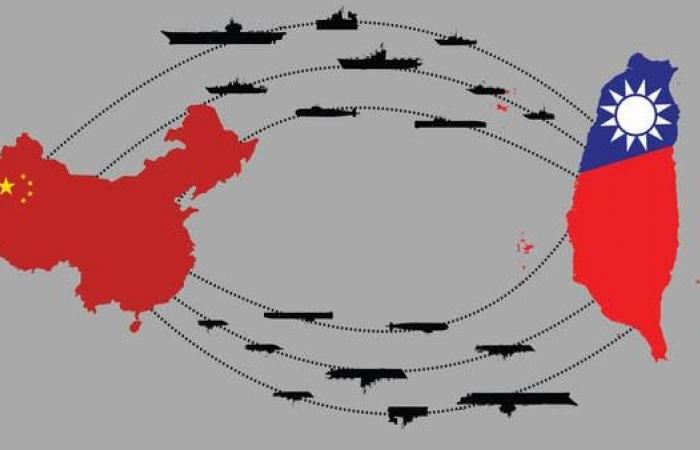 الصين تجري تدريبات قتالية حول تايوان.. والأخيرة تندد: سندافع عن أمننا