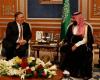 ولي العهد السعودي وبومبيو يبحثان الحفاظ على استقرار الشرق الأوسط