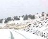 الثلوج تقطع طريق عام الهرمل - سير الضنية