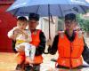 فيضانات تتسبب في تشريد مئات الآلاف جنوب ووسط الصين