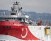 سفينة تركية تطلق إنذارا بحريا جديدا في شرق المتوسط